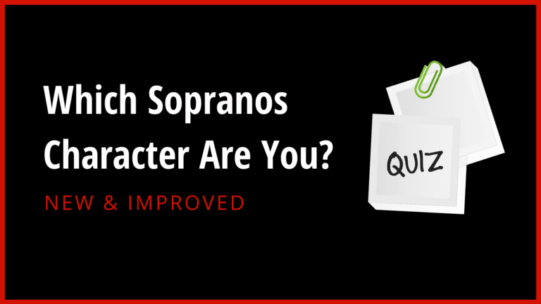 The Sopranos Character Quiz