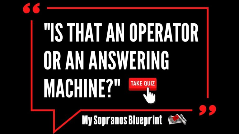 The Sopranos Executive Quiz Game