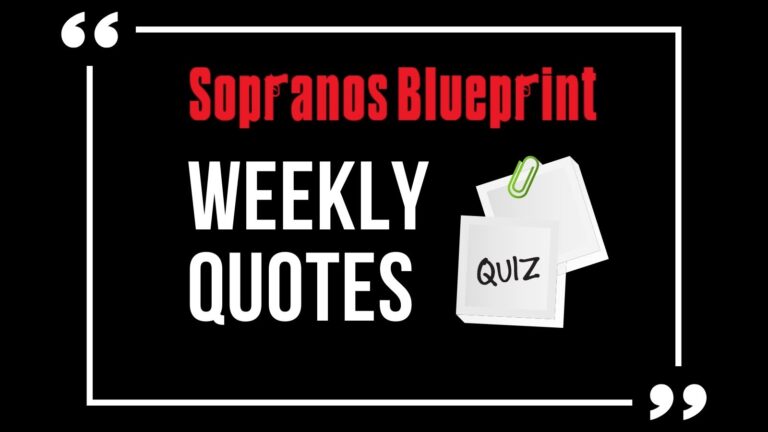 Sopranos Weekly Quotes Quiz Cover Image