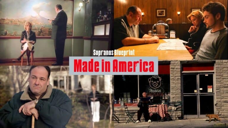 images from the sopranos series finale made in america