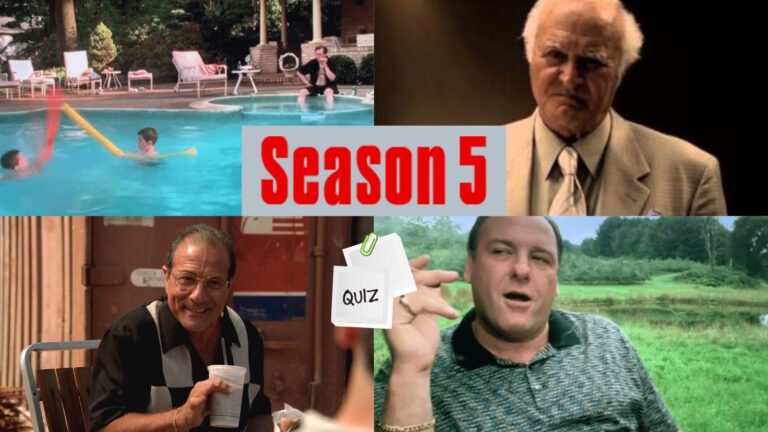 Images from the sopranos season five.