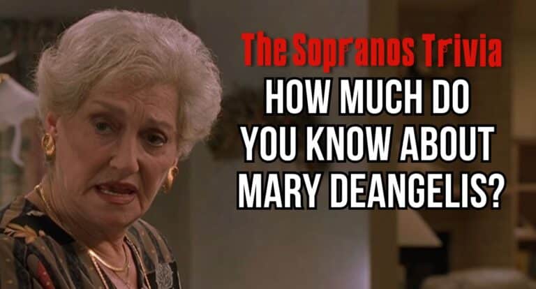Mary DeAngelis trivia The Sopranos